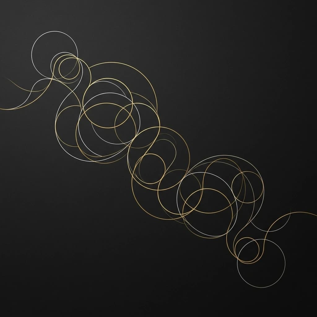 Geometric minimal circles background
